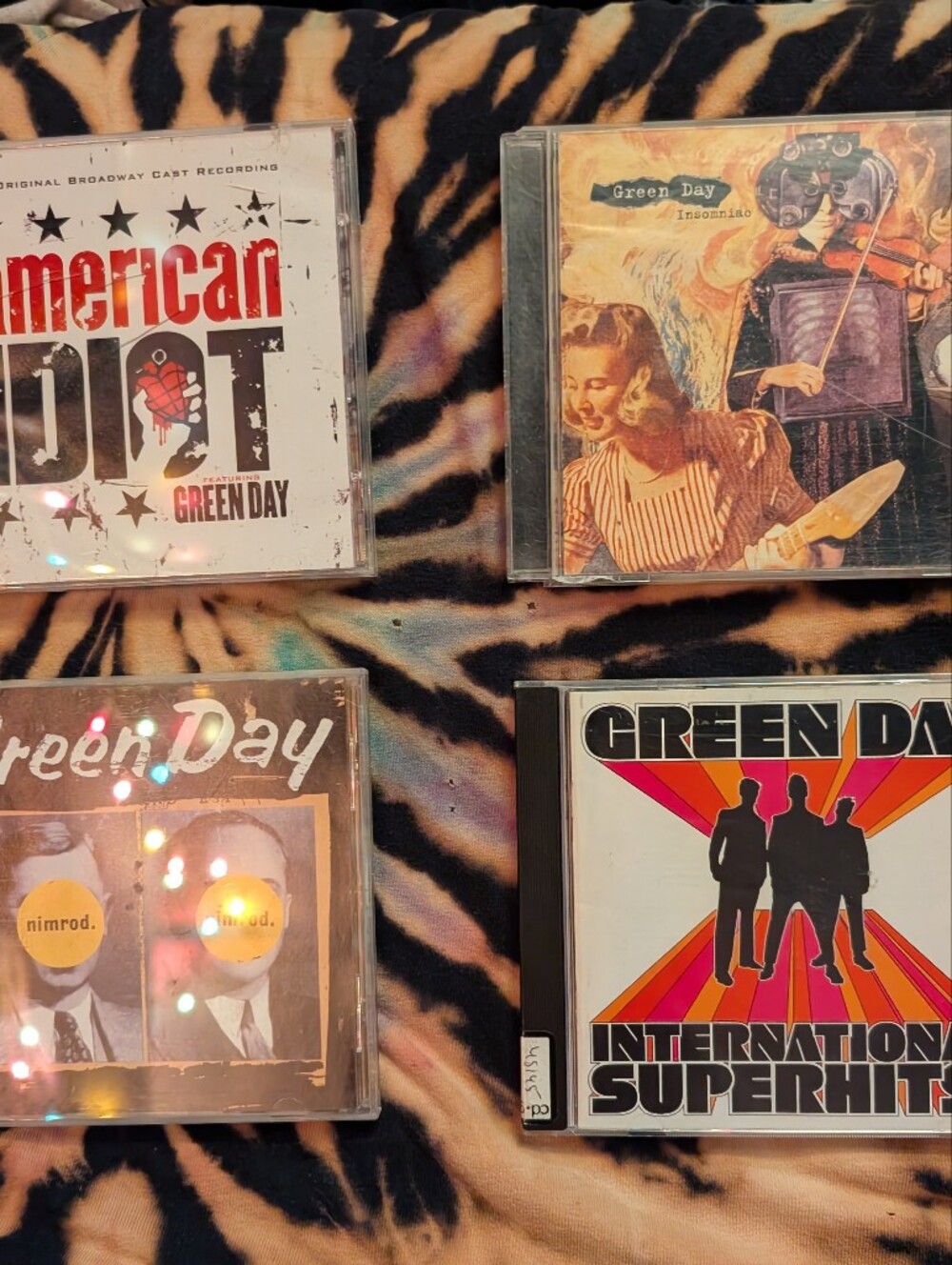 Bundle Of 4 Green Day CDs